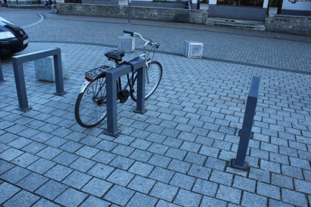 Jak Lębork wyznacza miejsca na rowery?
