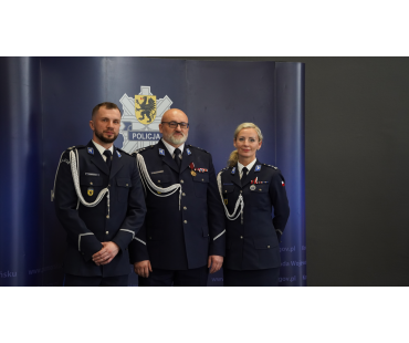 Dotychczasowy Komendant Wojewódzki Policji w Gdańsku pożegnał się ze sztandarem jednostki