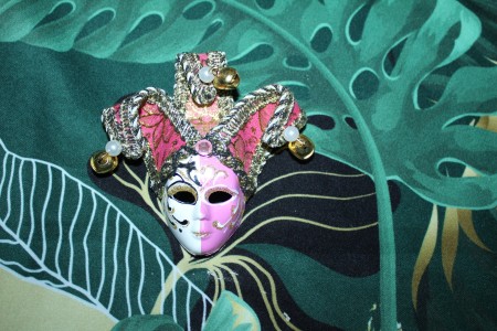 Maska z Wenecji - jako niespodzianka na scenie.
